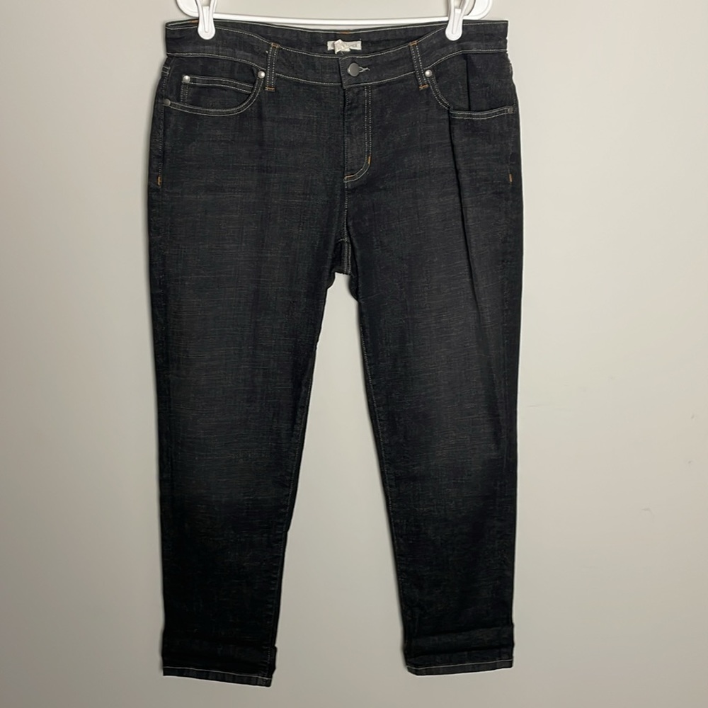 Eileen Fisher Black Jeans- 12